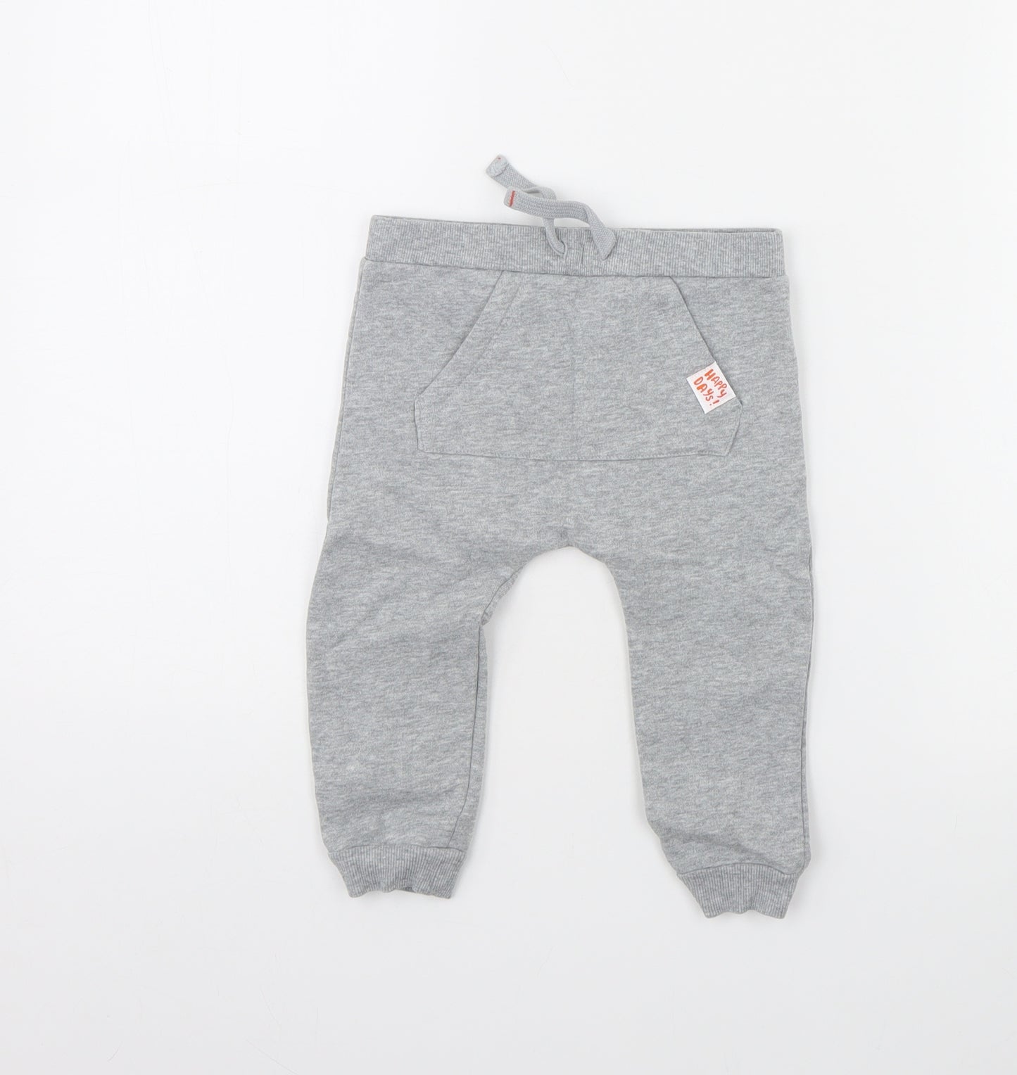 Fred & FLo Baby Grey   Jogger Trousers Size 12 Months