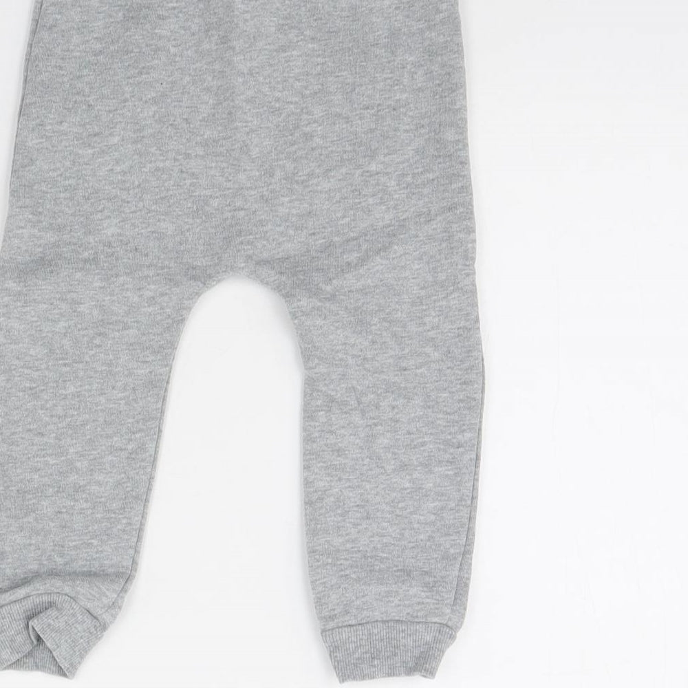 Fred & FLo Baby Grey   Jogger Trousers Size 12 Months