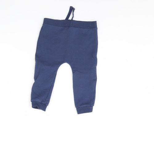 Fred & FLo Baby Blue   Jogger Trousers Size 12 Months