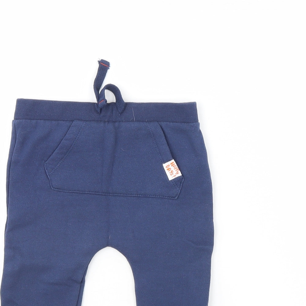Fred & FLo Baby Blue   Jogger Trousers Size 12 Months