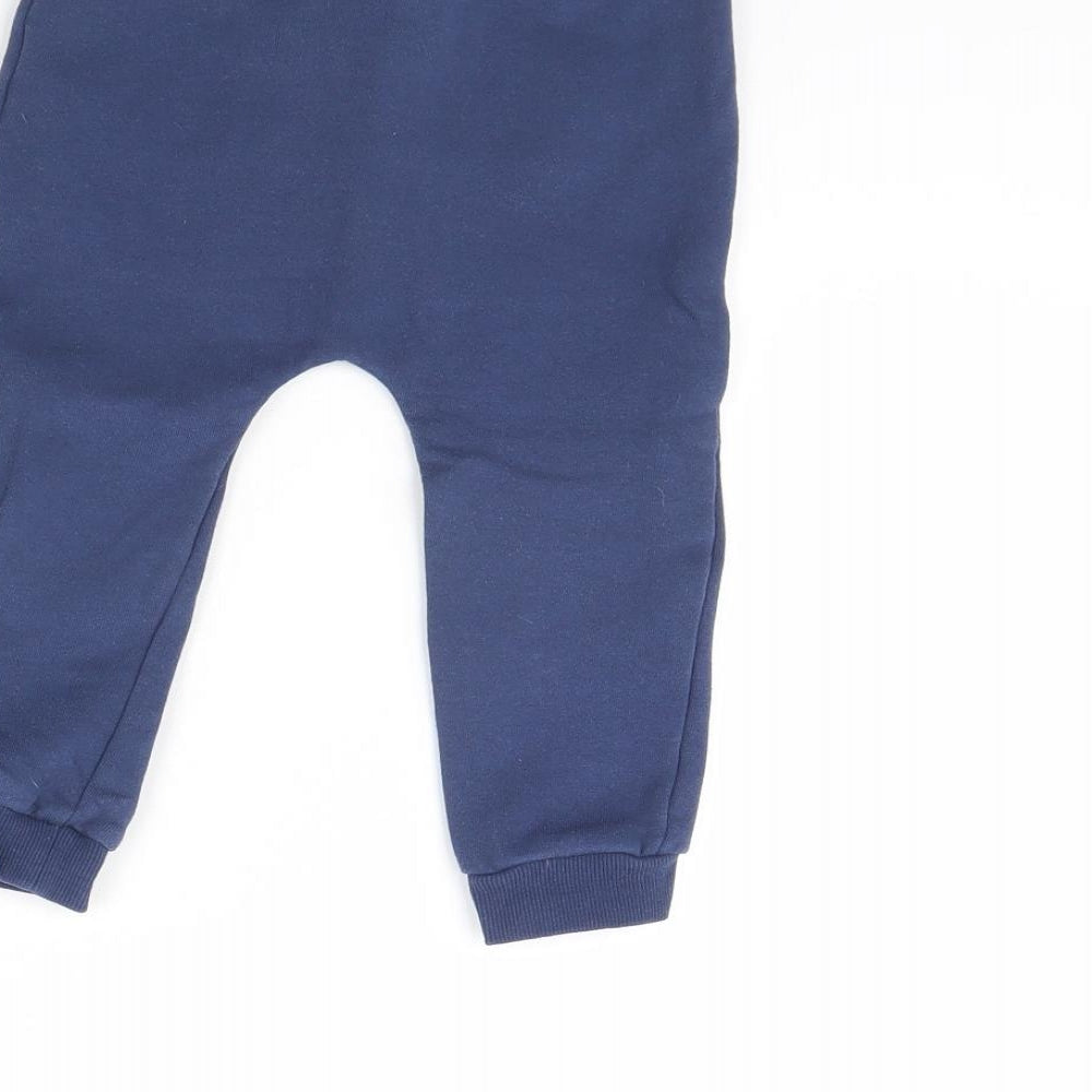 Fred & FLo Baby Blue   Jogger Trousers Size 12 Months