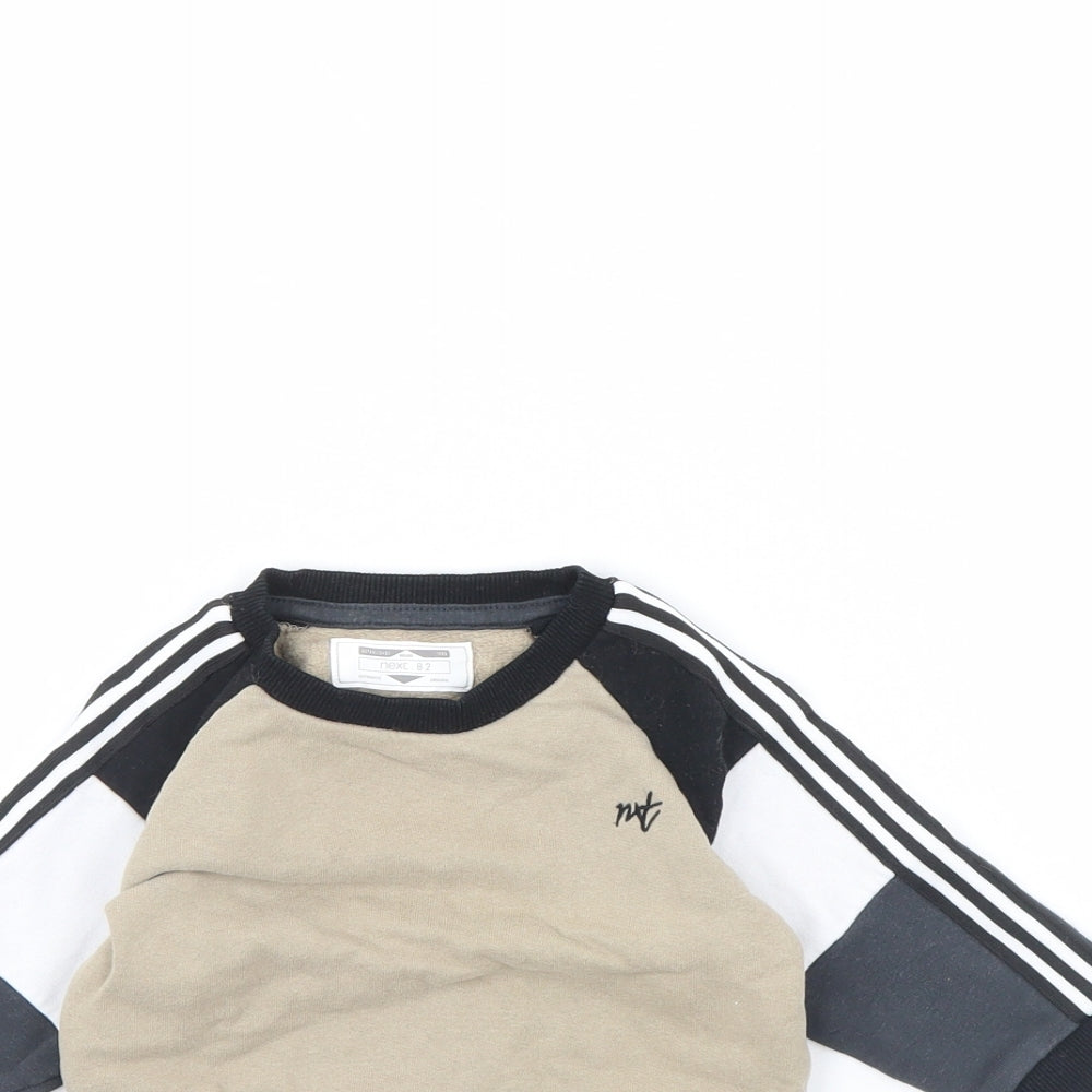 NEXT Baby Beige   Pullover Jumper Size 9-12 Months