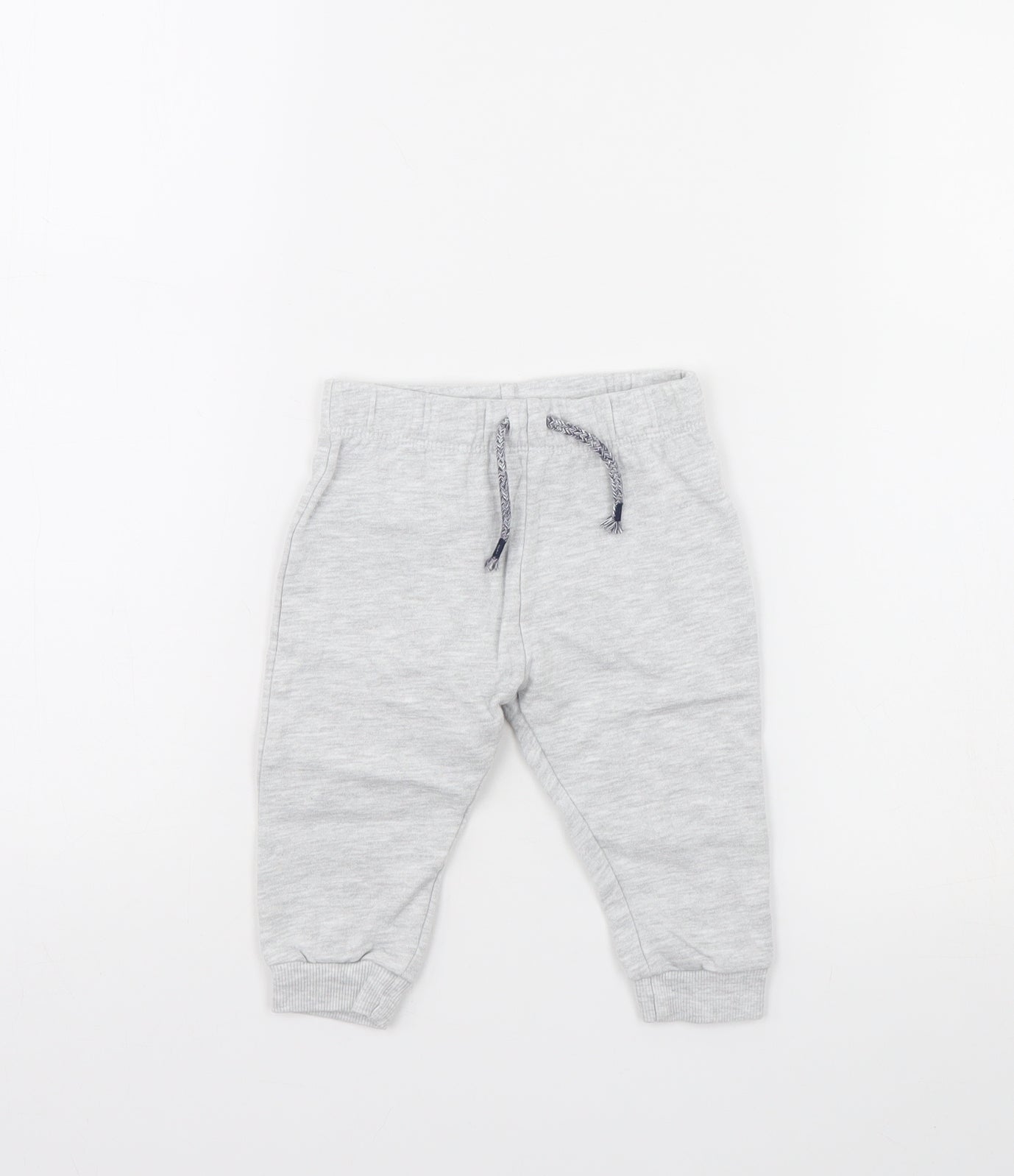 Fred & FLo Baby Grey   Jogger Trousers Size 9 Months