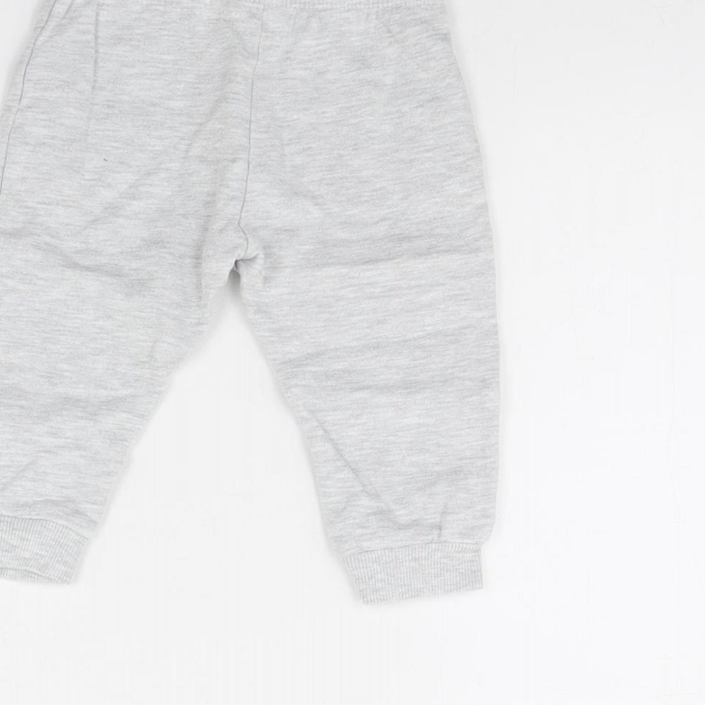 Fred & FLo Baby Grey   Jogger Trousers Size 9 Months