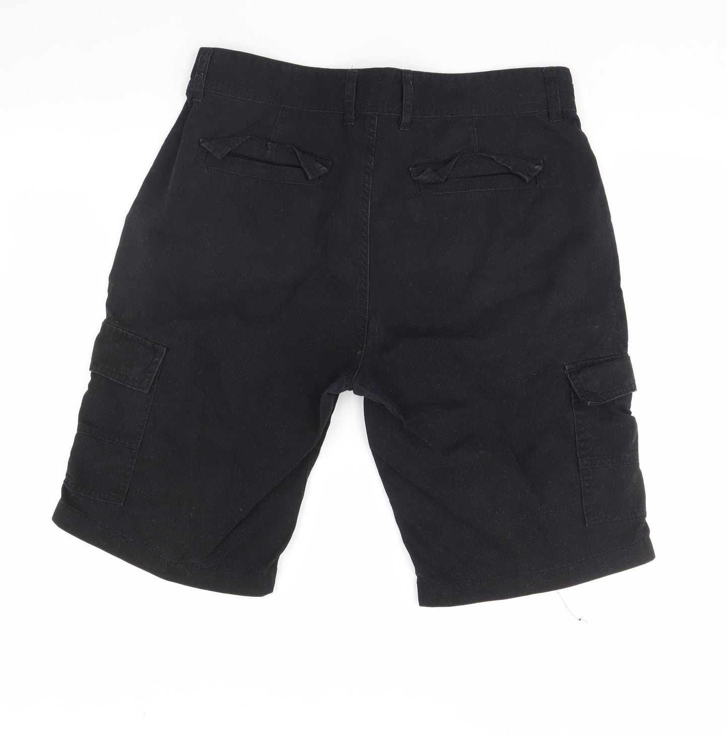 Denim & Co. Mens Black   Chino Shorts Size 34