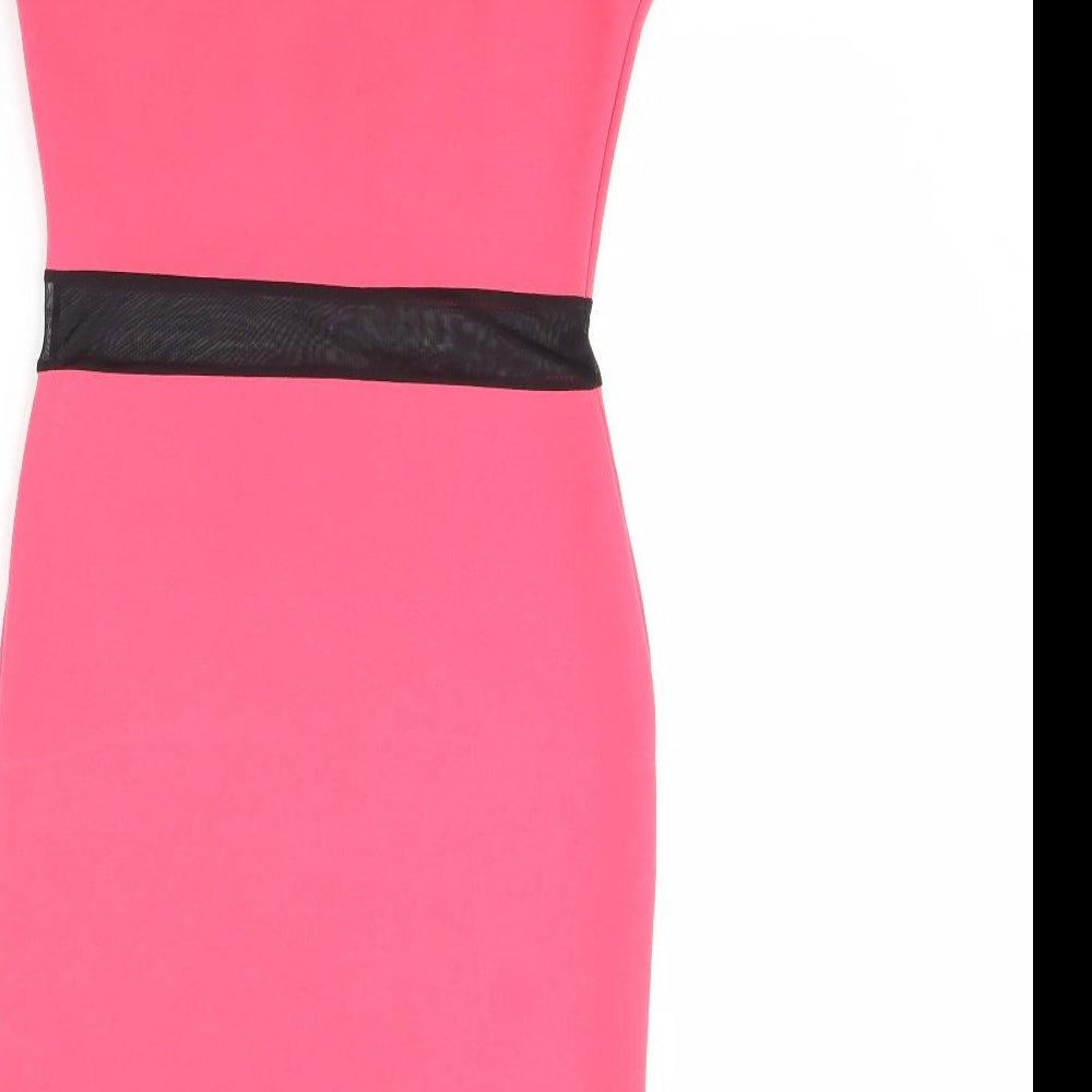 Quiz Womens Pink   Sheath  Size 8