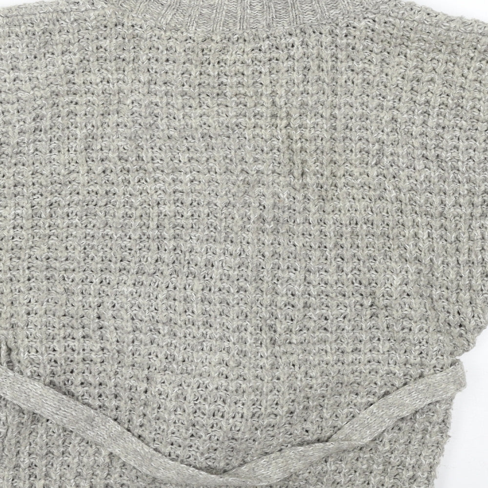 Atmosphere Womens Grey  Knit Cardigan Jumper Size 8