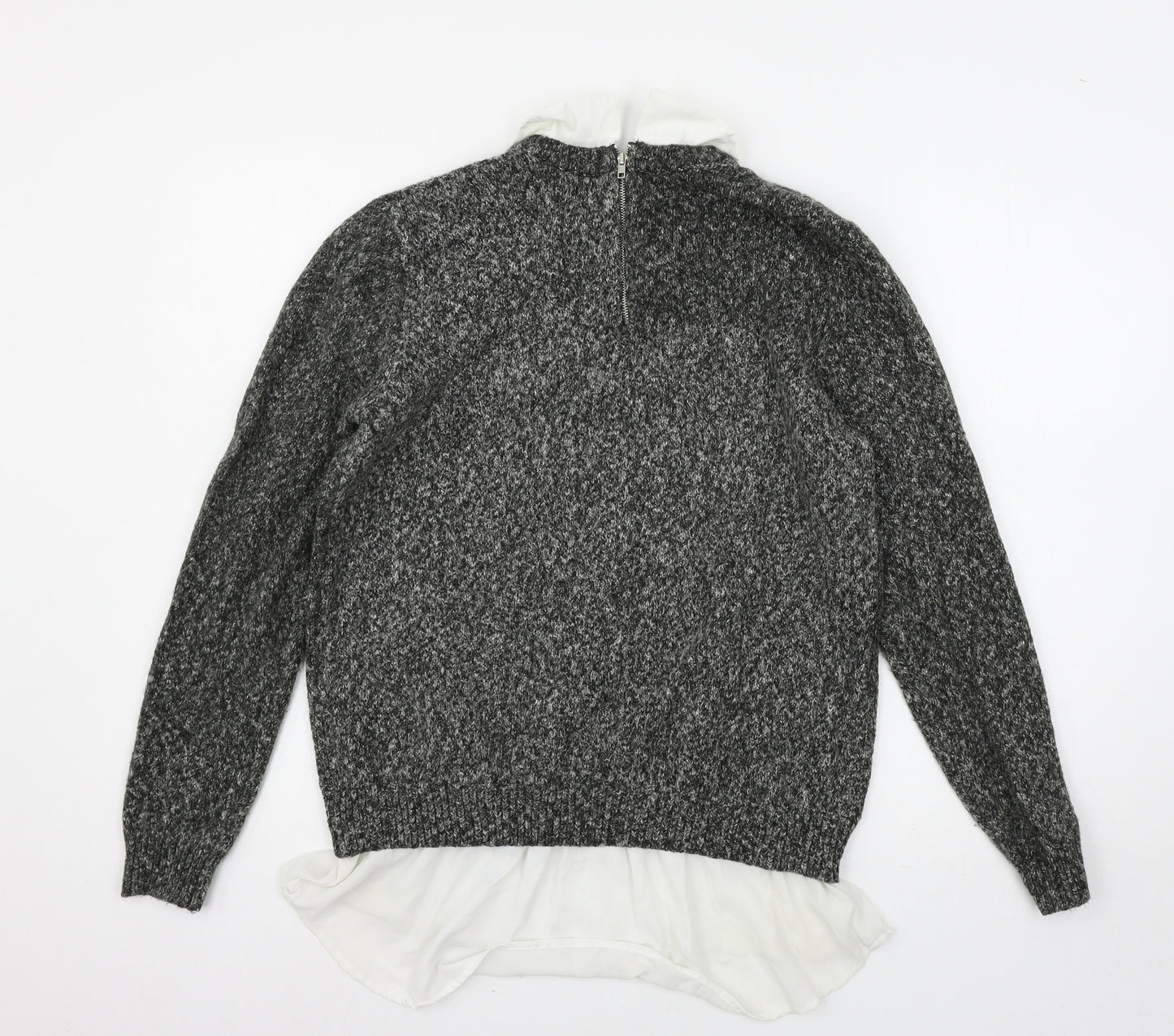 Atmosphere Womens Grey  Knit Pullover Jumper Size 14