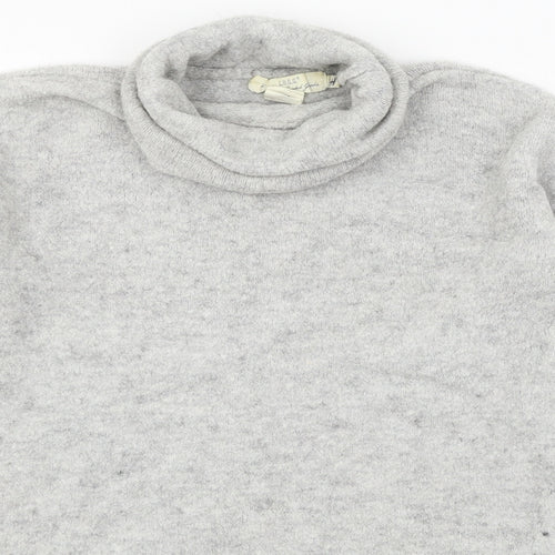 H&M Womens Grey  Knit Pullover Jumper Size S