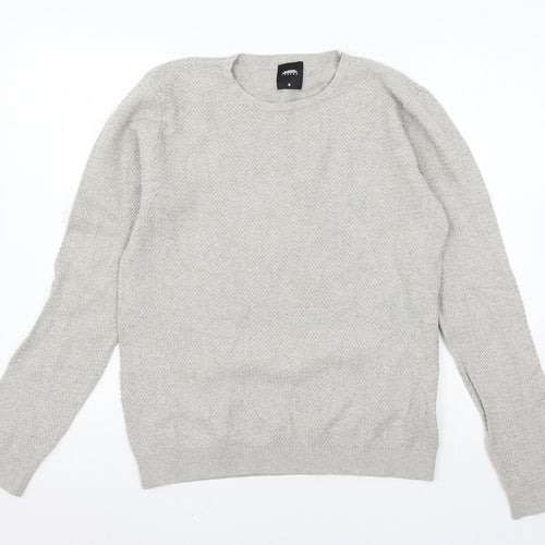 Burton Mens Green  Knit Pullover Jumper Size M