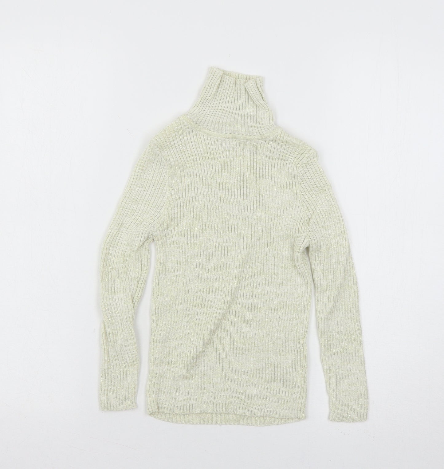 TU Girls Ivory  Knit Pullover Jumper Size 6 Years