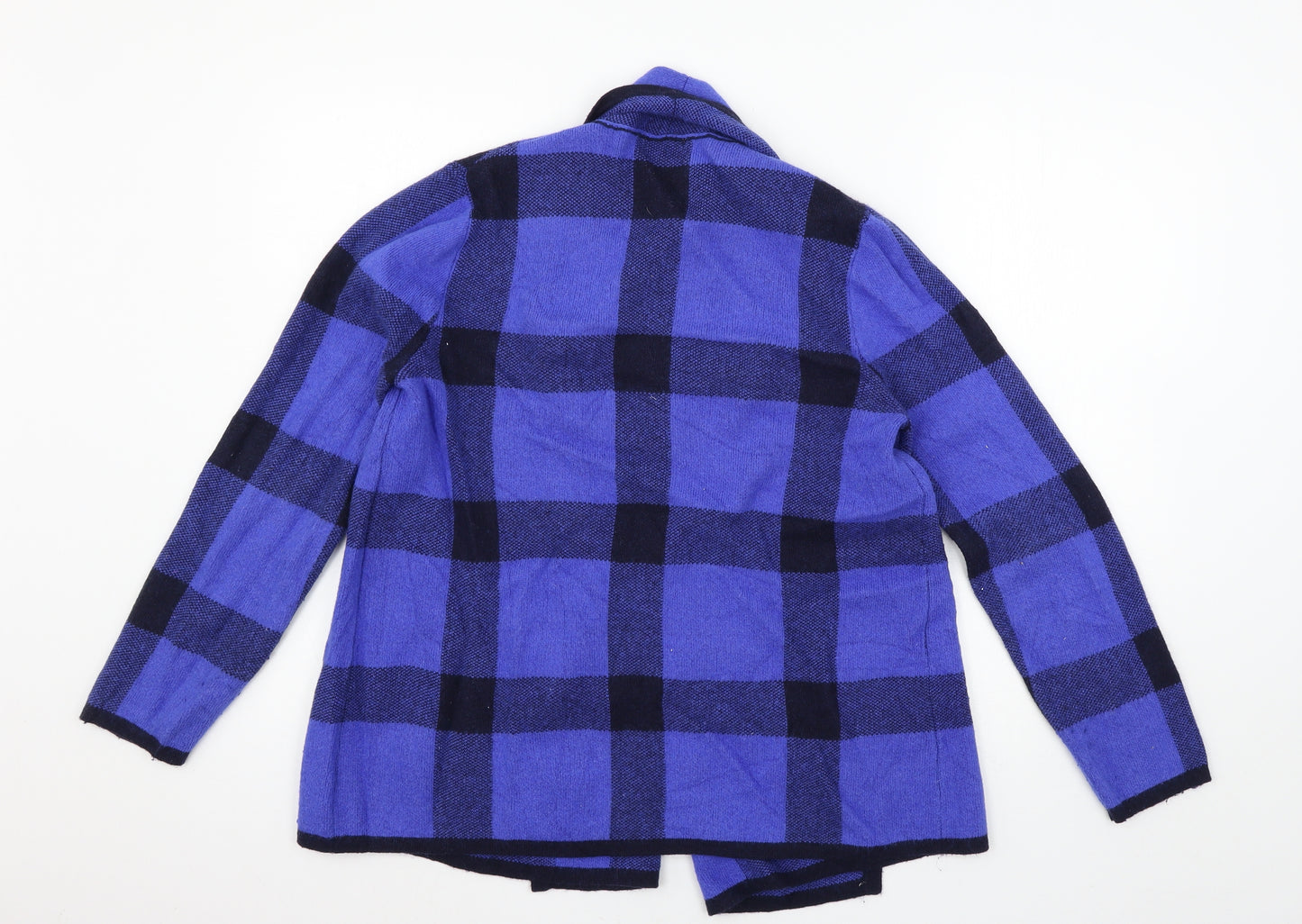 CC Womens Blue  Knit Cardigan Jumper Size M