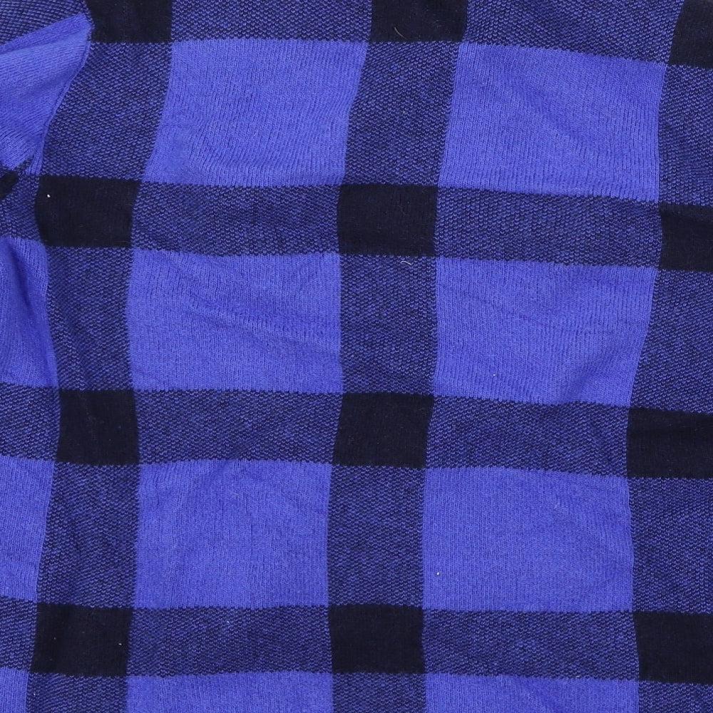 CC Womens Blue  Knit Cardigan Jumper Size M