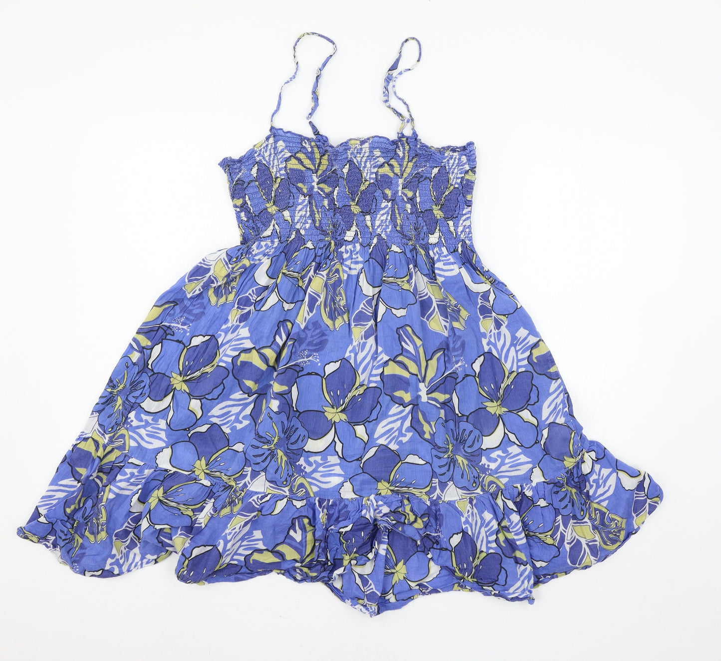 Store Twenty One  Womens Blue Floral  Camisole T-Shirt Size 18