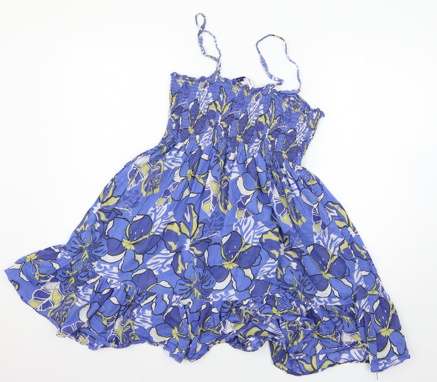 Store Twenty One  Womens Blue Floral  Camisole T-Shirt Size 18