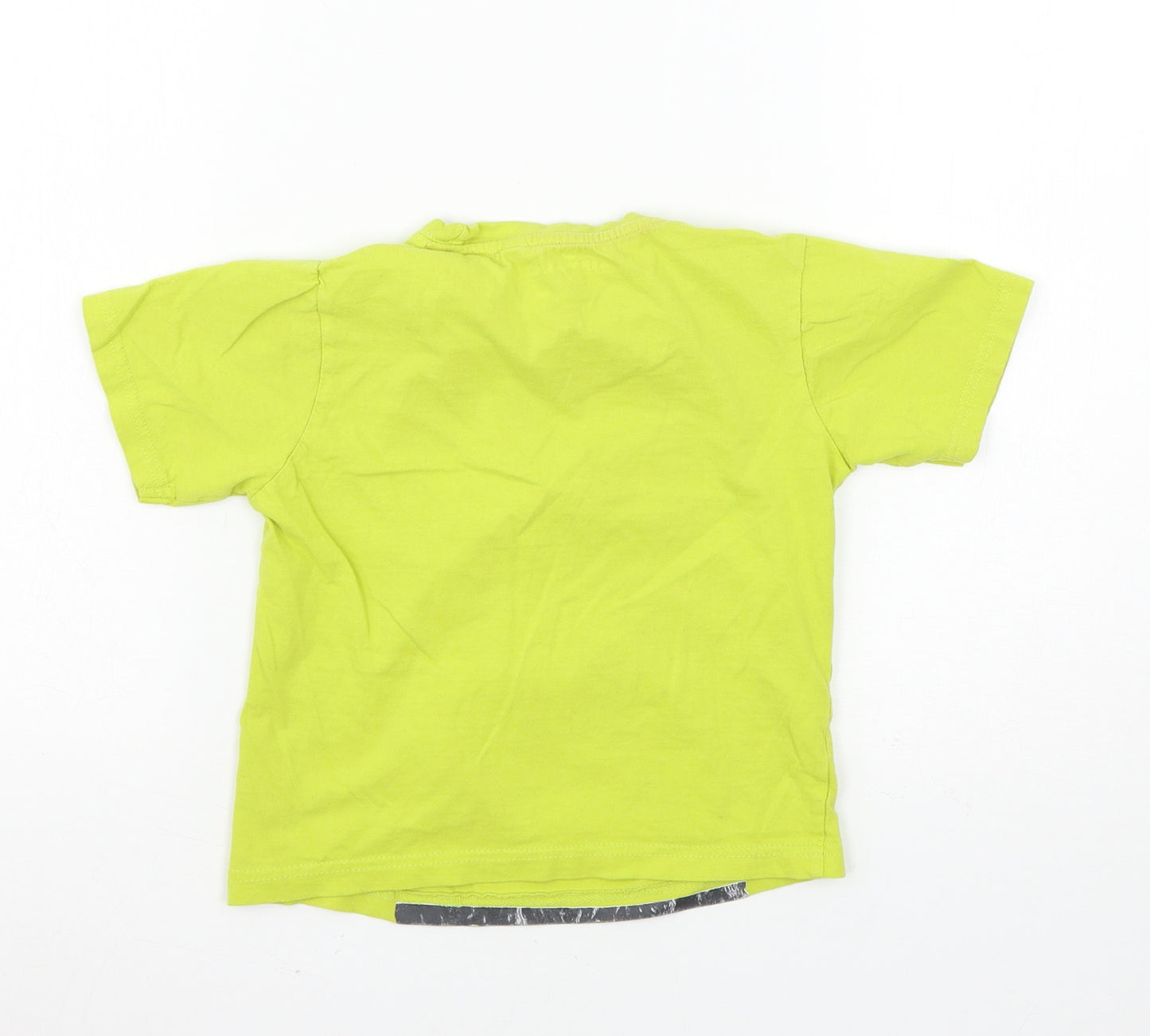 AIRWALK Boys Green  Jersey Basic T-Shirt Size 5-6 Years  - chimp