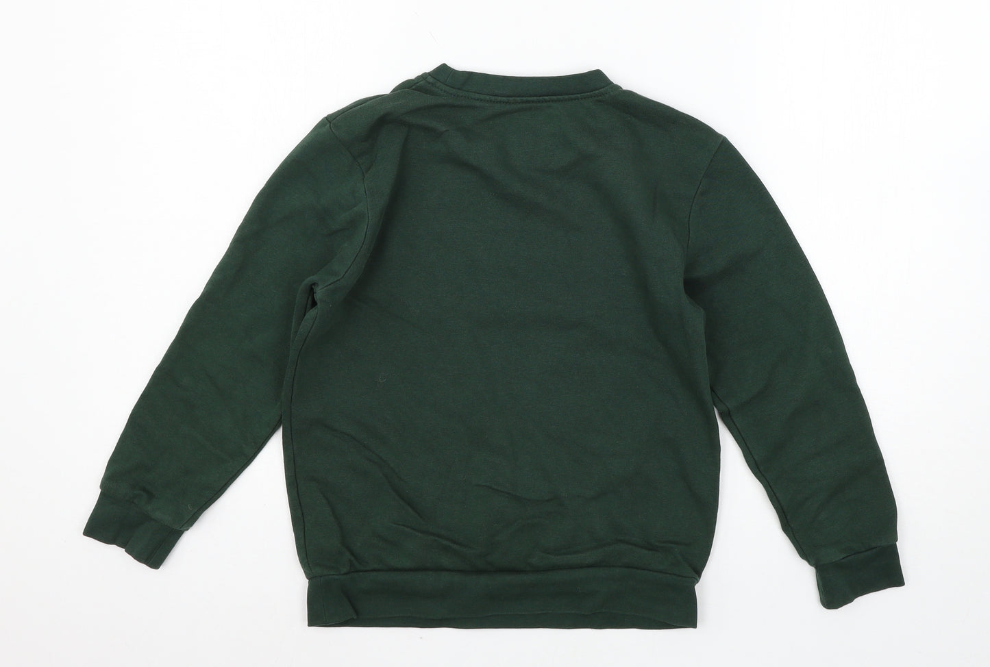 George Boys Green  Jersey Pullover Sweatshirt Size 8-9 Years