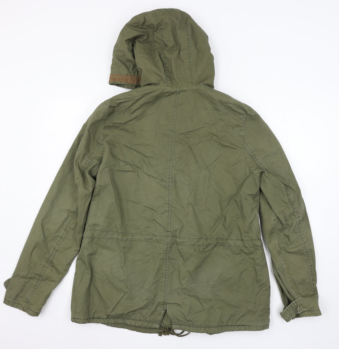 New Look Womens Green   Parka Coat Size 14