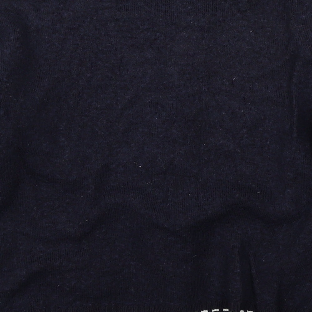 Marks and Spencer Womens Blue  Knit Cardigan Jumper Size 16