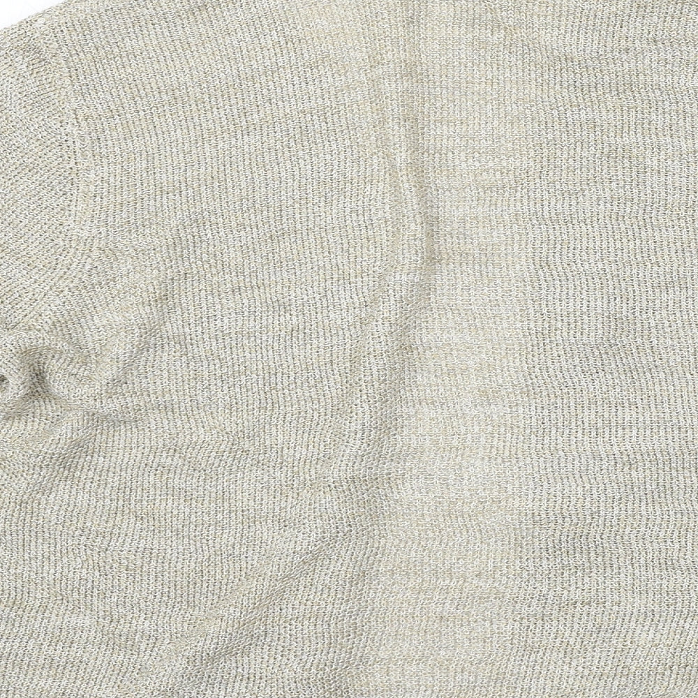 Windsoor Womens Beige  Knit Cardigan Jumper Size L