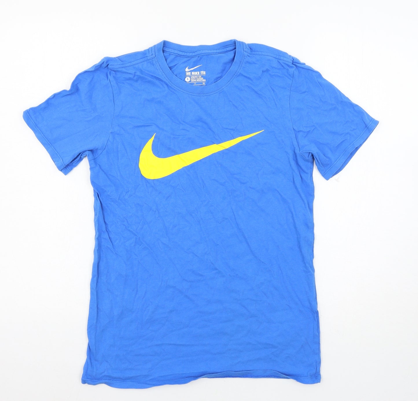 Nike Mens Blue  Jersey  T-Shirt Size S