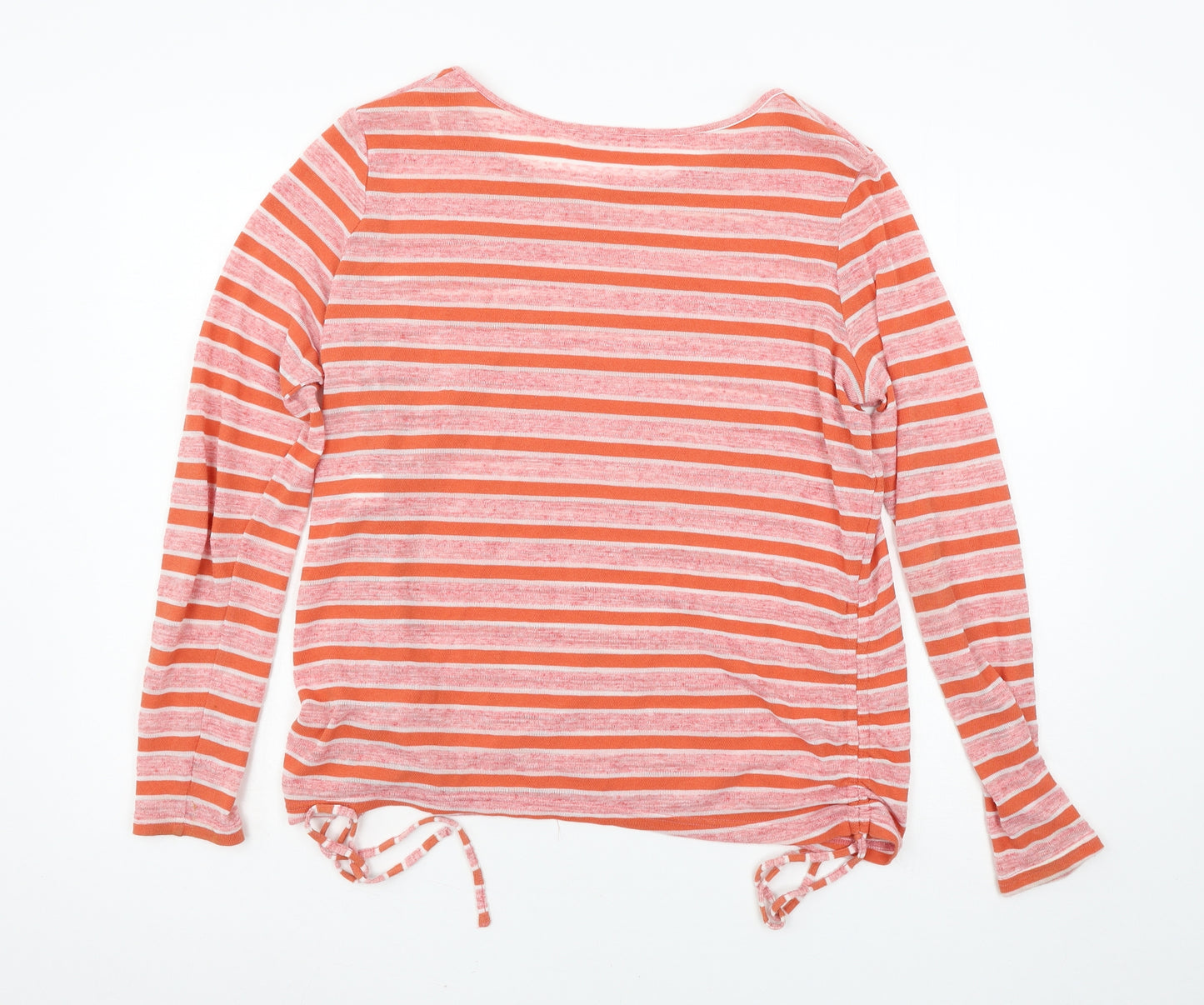 NEXT Womens Pink Striped Jersey Basic T-Shirt Size 14