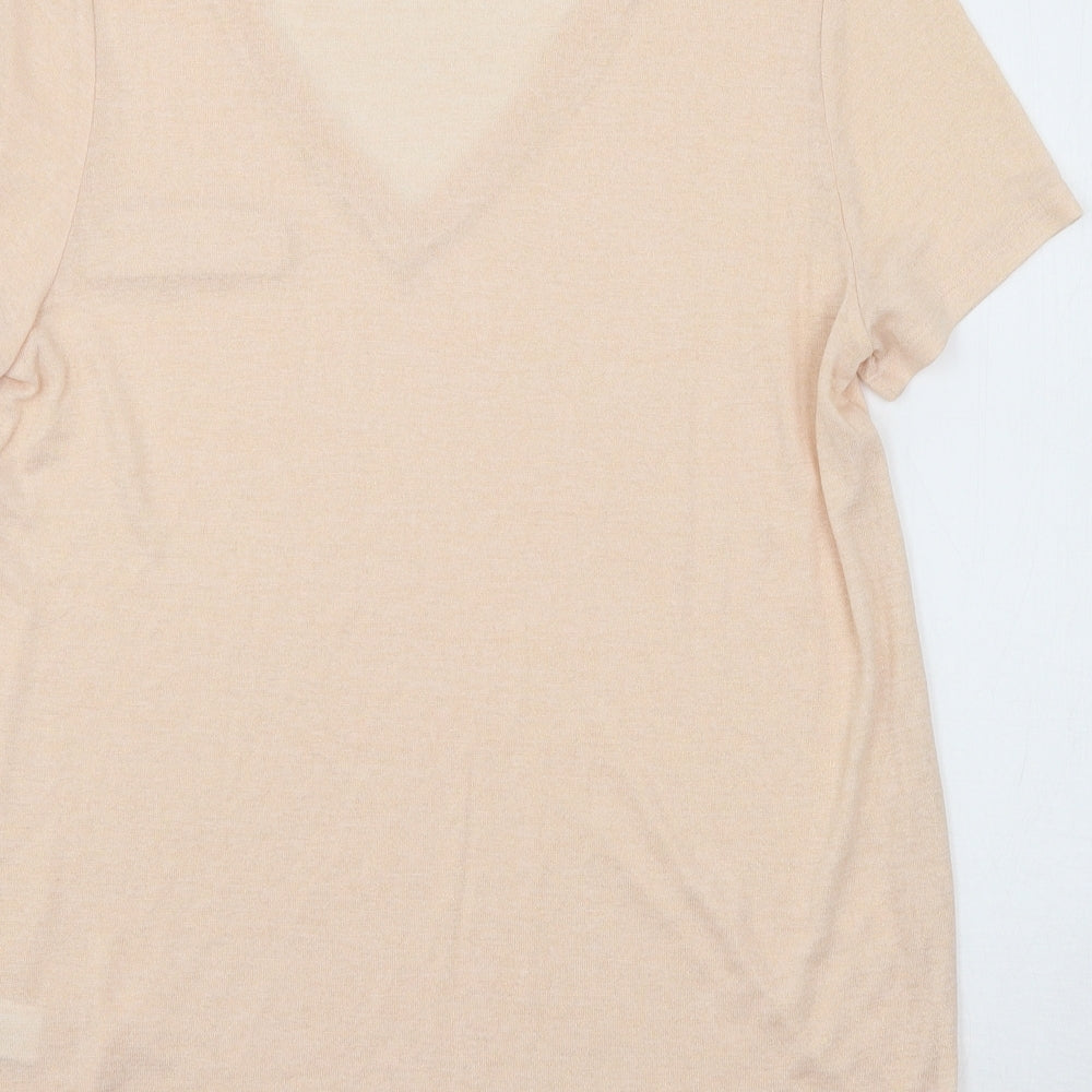 NEXT Womens Pink  Jersey Basic T-Shirt Size 14