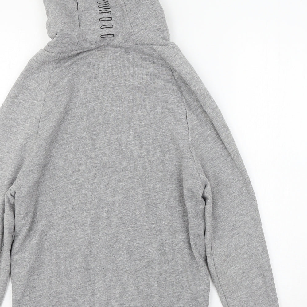 NEXT Boys Grey Geometric Jersey Pullover Hoodie Size 14 Years  - Uploading