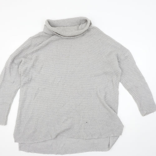 Marks and Spencer Womens Grey  Knit Pullover Jumper Size 18