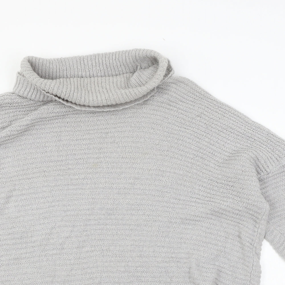 Marks and Spencer Womens Grey  Knit Pullover Jumper Size 18