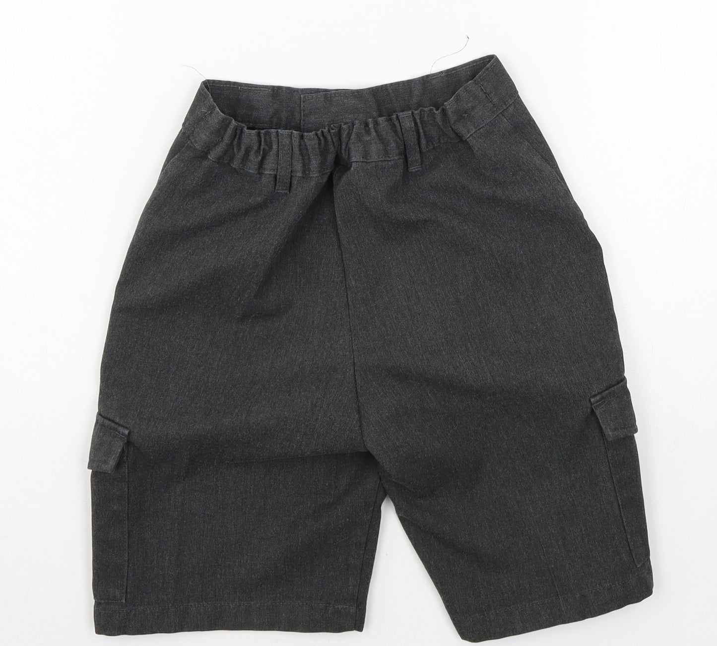 Marks and Spencer Boys Grey   Utility Shorts Size 9-10 Years