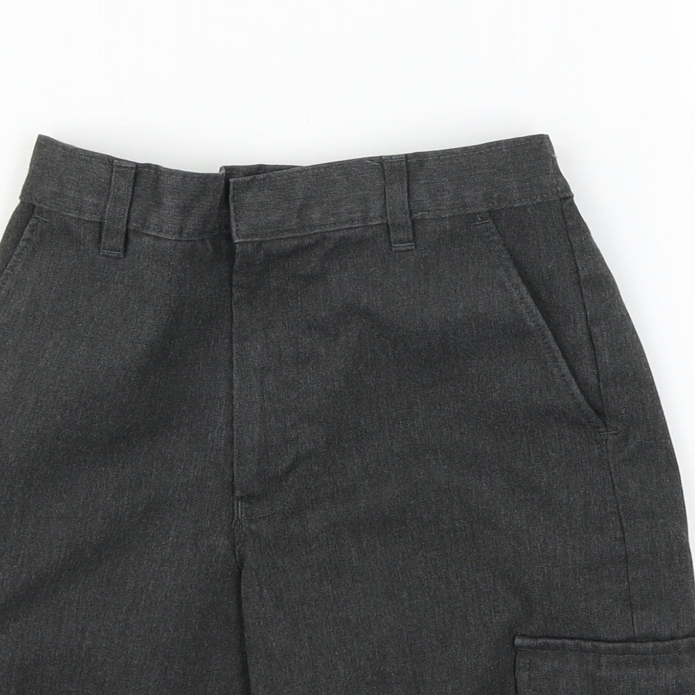 Marks and Spencer Boys Grey   Utility Shorts Size 9-10 Years