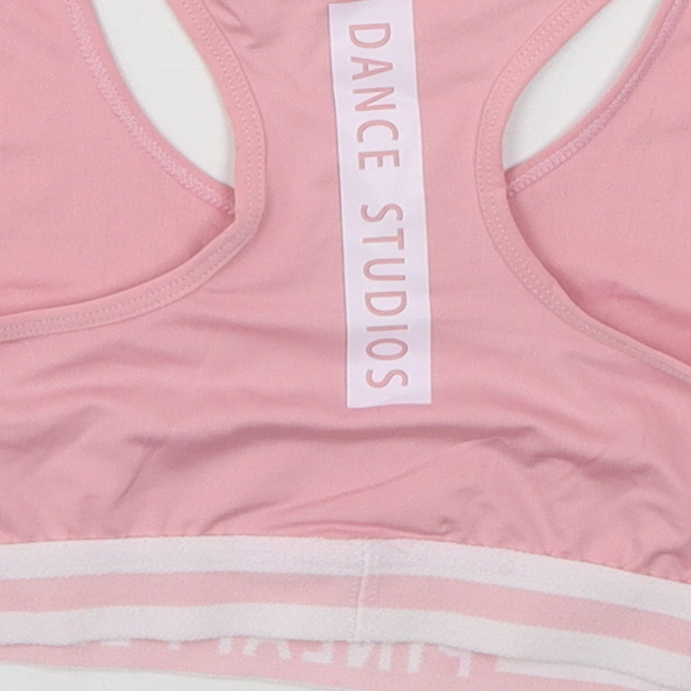 Pineapple Girls Pink  Jersey Basic Tank Size 12-13 Years  - Sports Bra