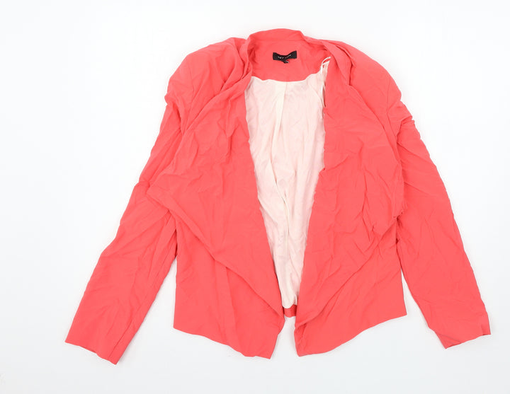 New Look Womens Pink Jacket Size 12