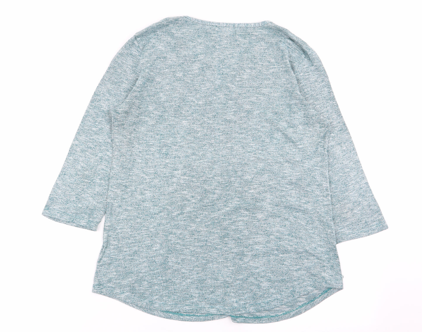 Papaya Womens Green   Basic T-Shirt Size 12