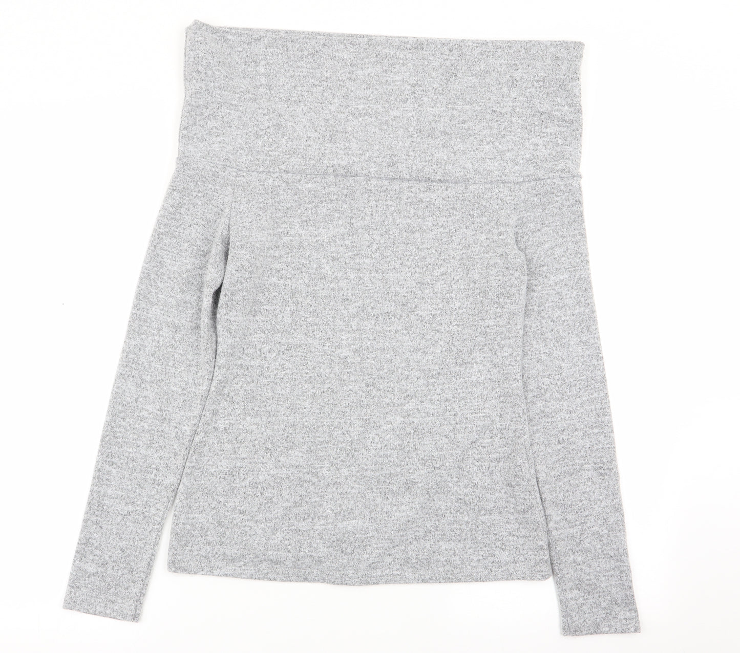 Dorothy Perkins Womens Grey   Basic T-Shirt Size 10