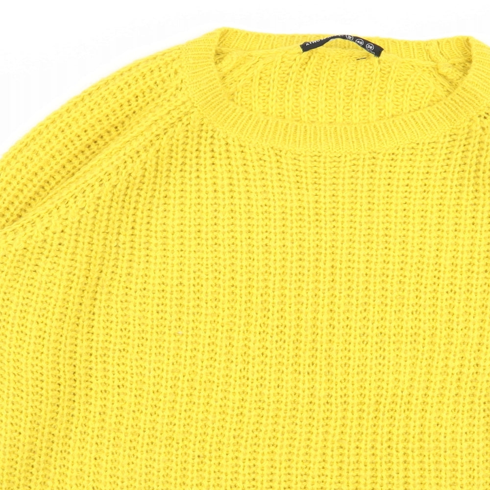 Primark Womens Yellow   Pullover Jumper Size 12