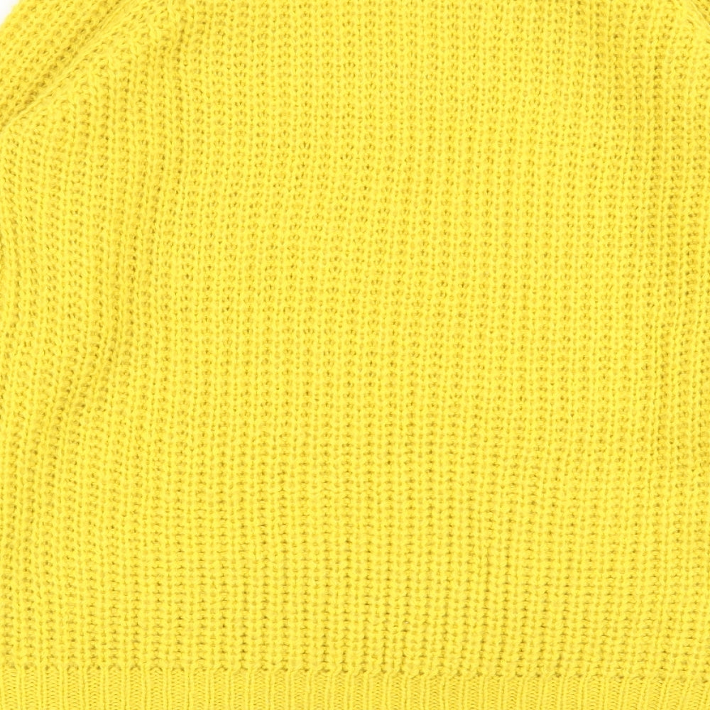Primark Womens Yellow   Pullover Jumper Size 12