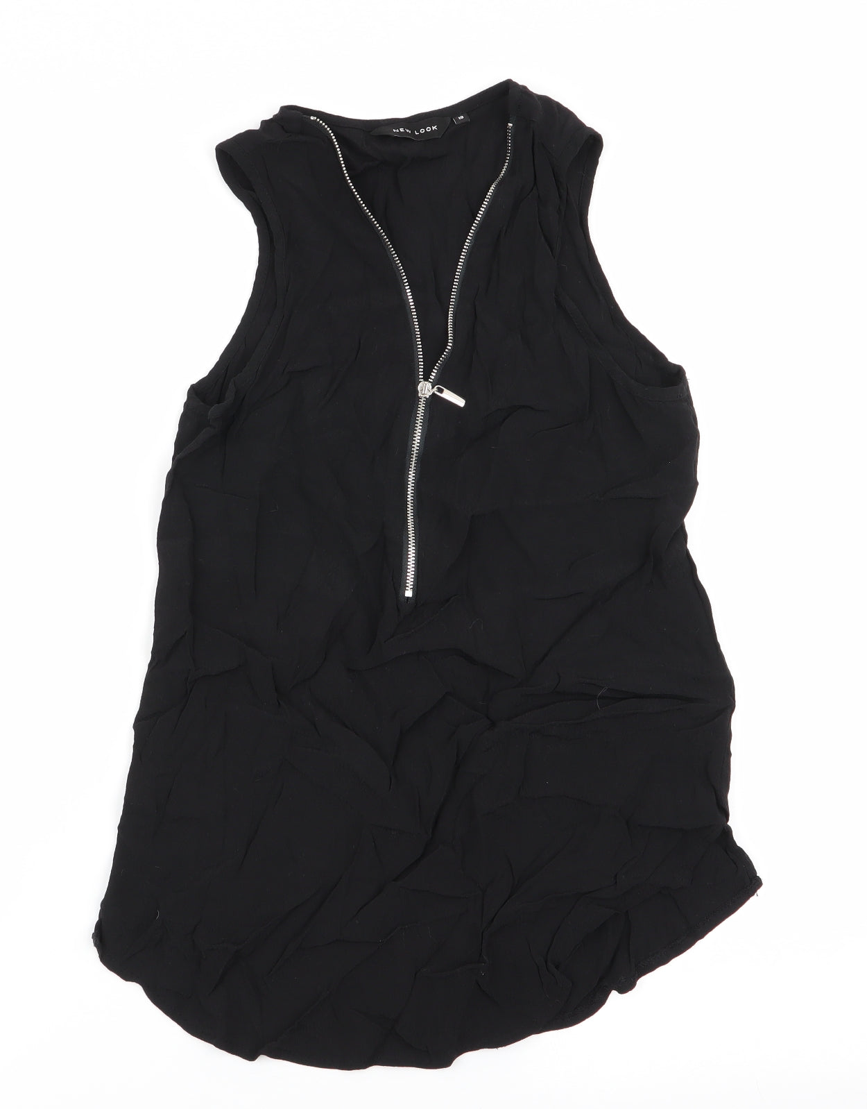 New Look Womens Black   Basic Blouse Size 10