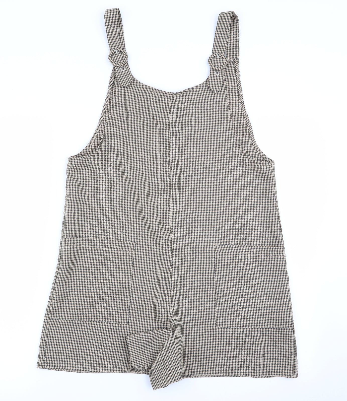 Primark Womens Multicoloured Check  Playsuit One-Piece Size 12