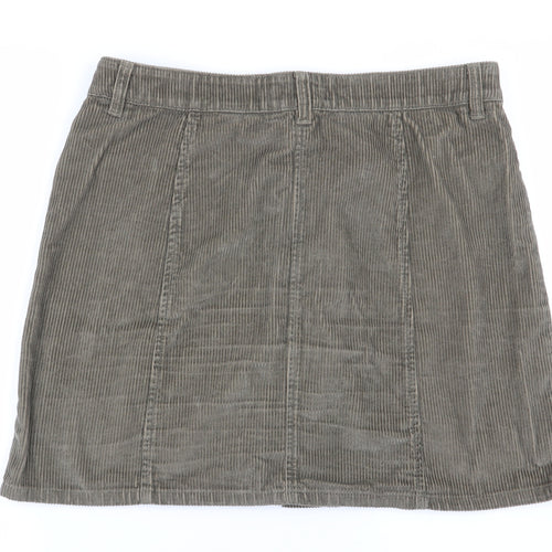 NEXT Womens Green   Flare Skirt Size 14