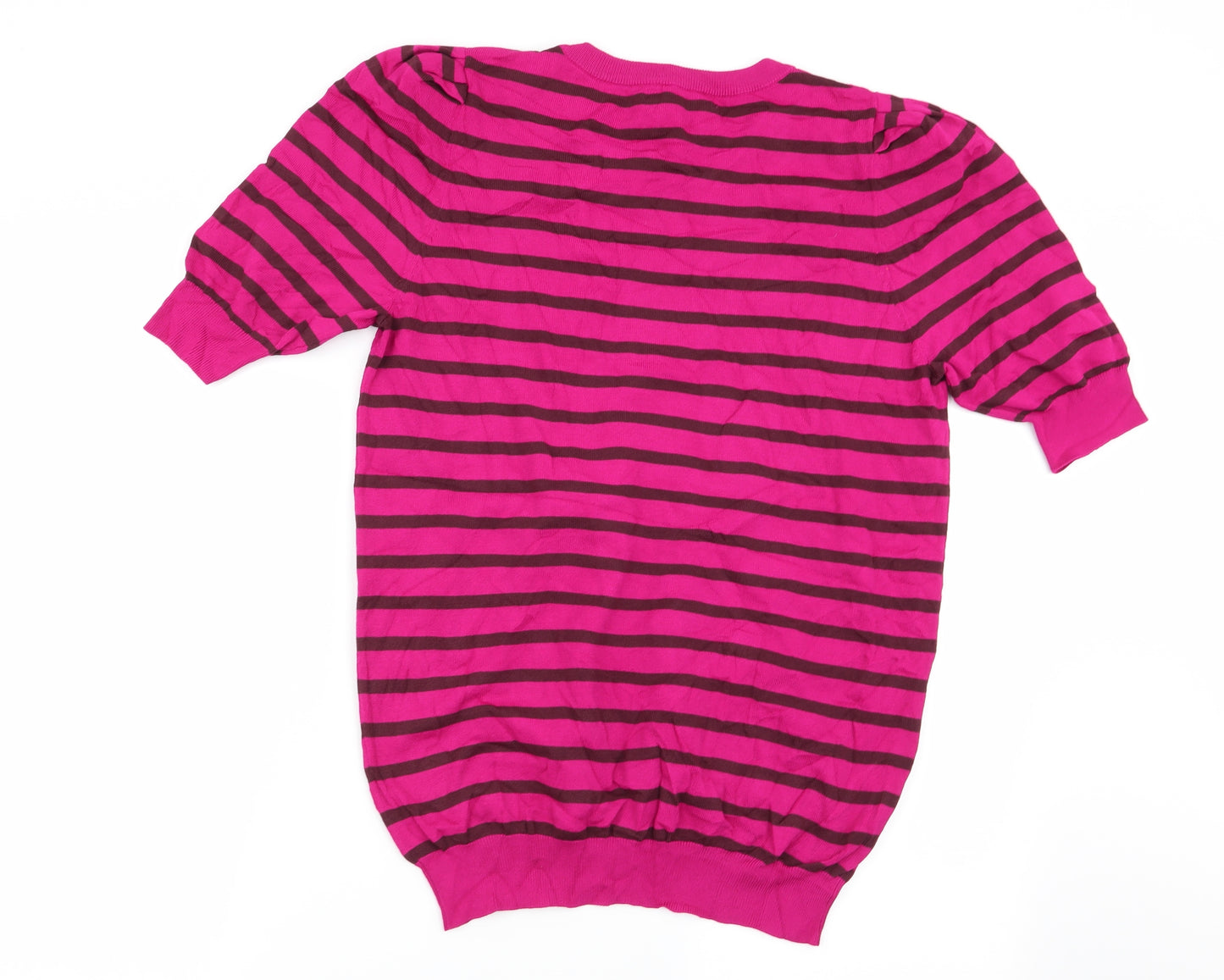 NEXT Womens Multicoloured Striped  Pullover Jumper Size 16