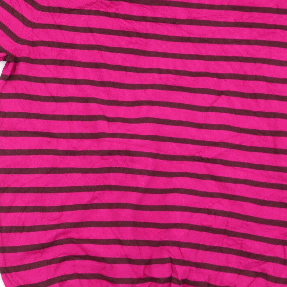 NEXT Womens Multicoloured Striped  Pullover Jumper Size 16