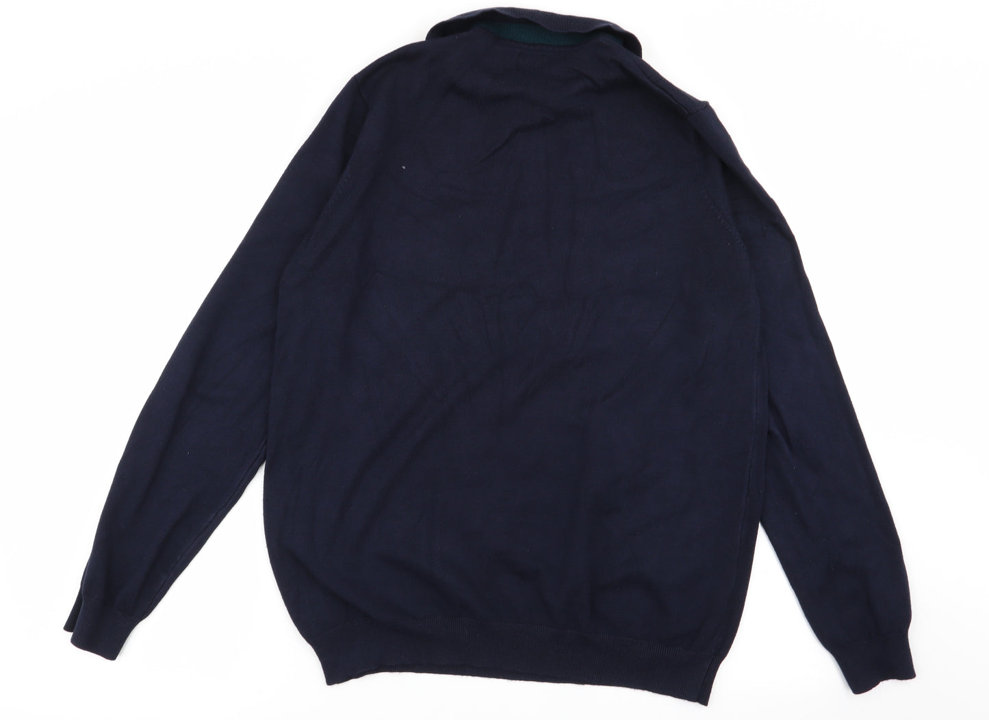 River Island Mens Blue    Polo Size L