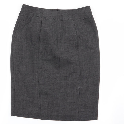 Papaya Womens Grey   A-Line Skirt Size 12