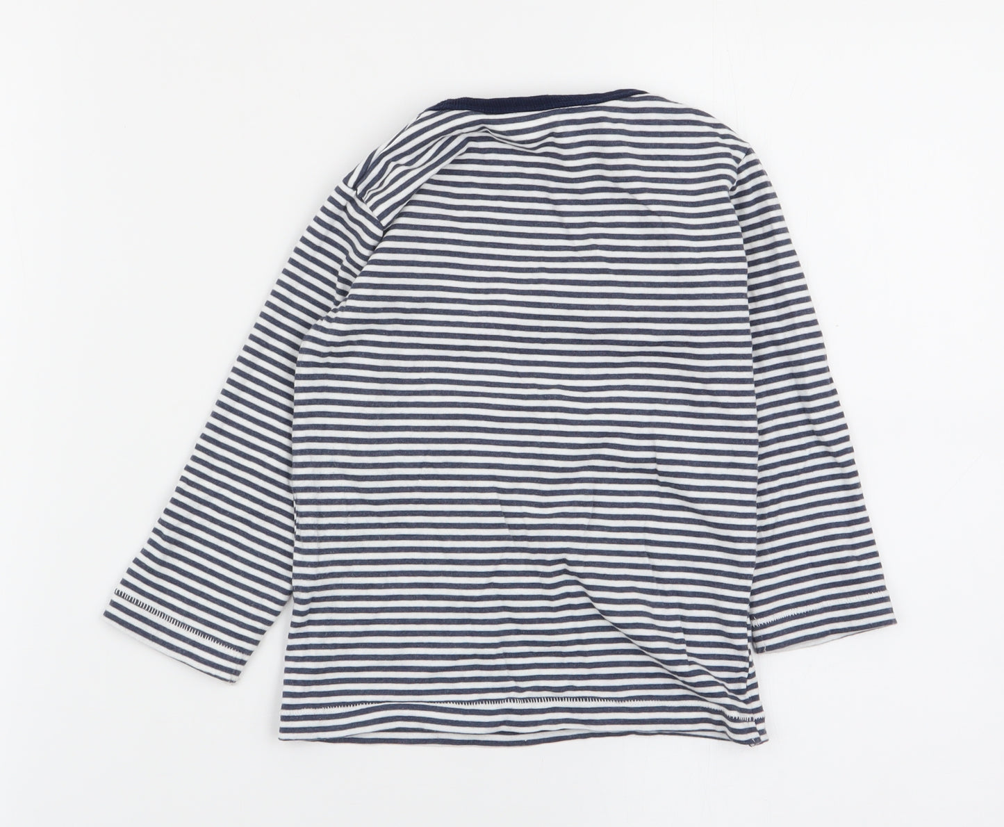 nect Boys Multicoloured Striped  Basic T-Shirt Size 18-24 Months