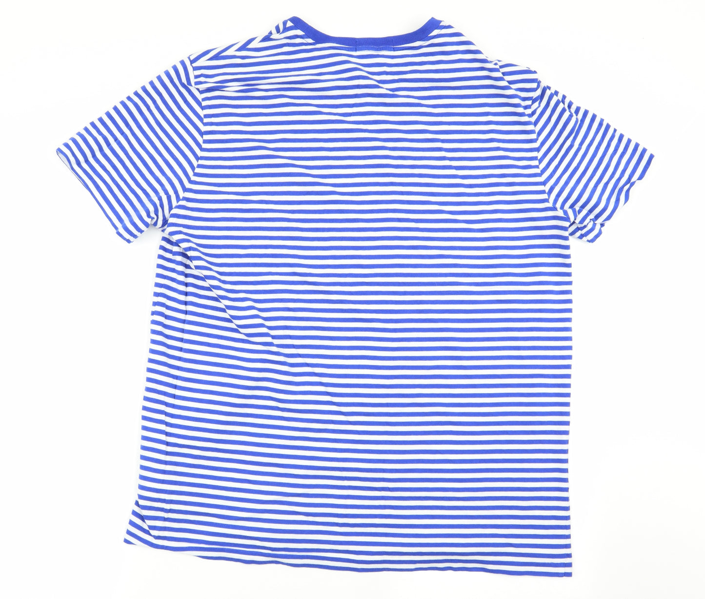 Polo Ralph Lauren Mens Multicoloured Striped   T-Shirt Size XL