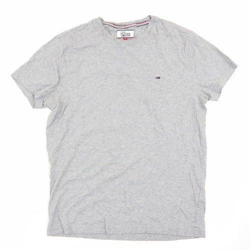 Tommy Hilfiger Mens Grey    T-Shirt Size S