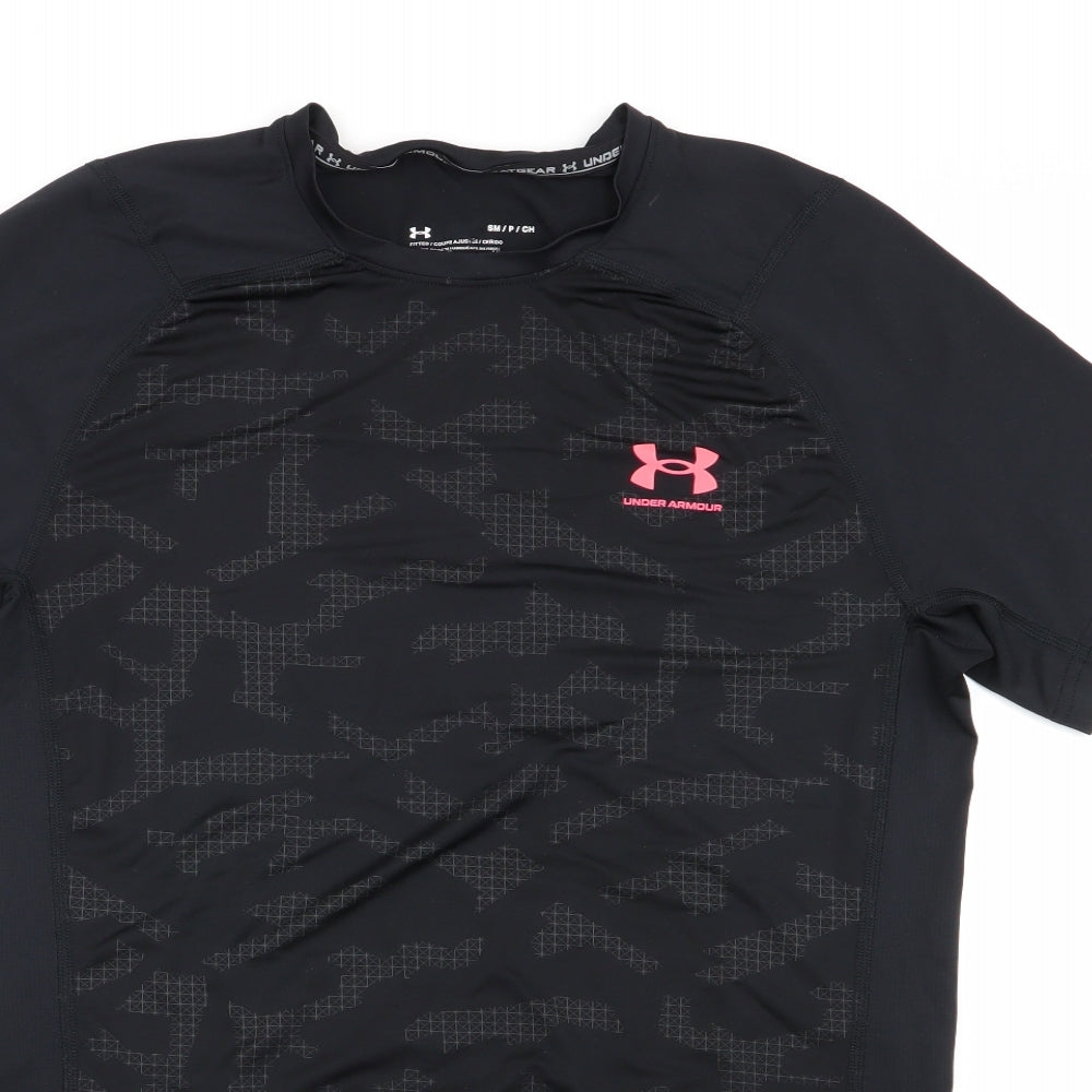 Under armour Mens Black   Basic T-Shirt Size S