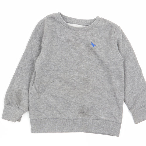 NEXT Boys Grey   Pullover Jumper Size 3-4 Years